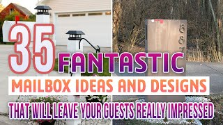 35 Fantastic Mailbox Ideas and Designs That Will Leave Your Guests Really Impressed