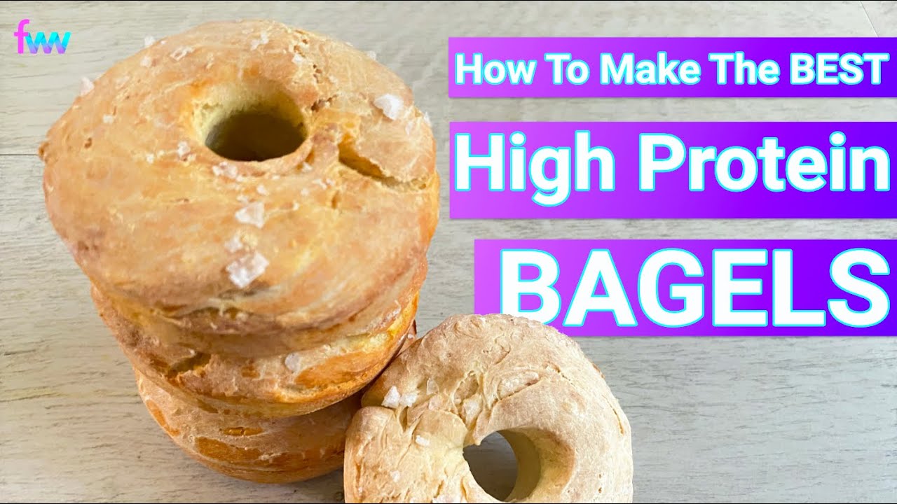 Improved High Protein Greek Yogurt Bagels Apple Pie Filling YouTube