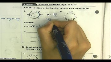 11.5 Inscribed Angles and Polygons
