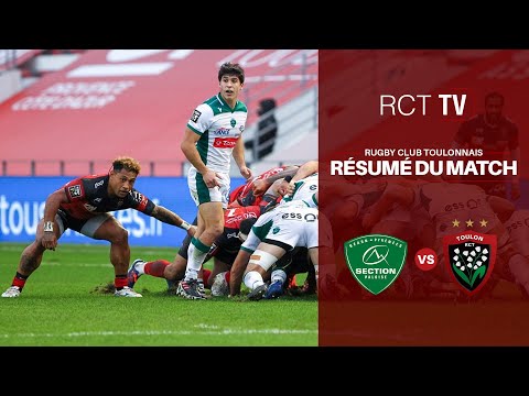 Résumé Pau/Toulon TOP14 J17