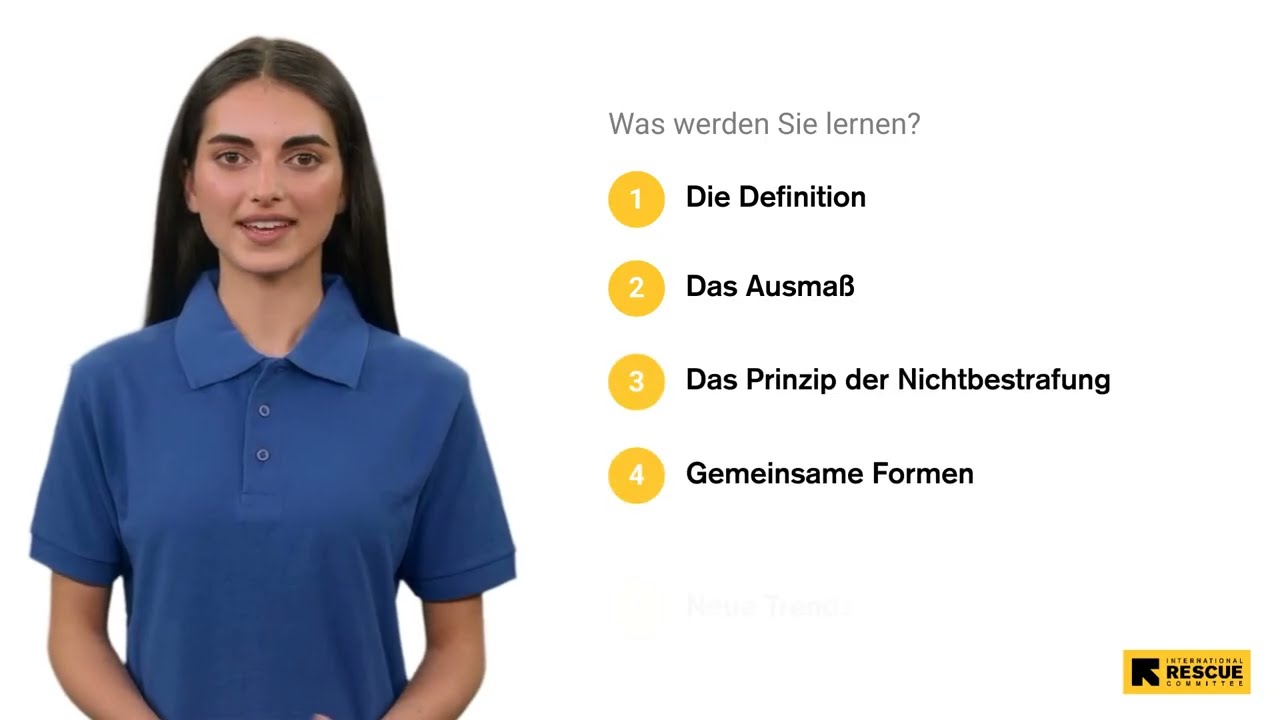 Zwangskriminalität - International Rescue Committee Anti Trafficking Response