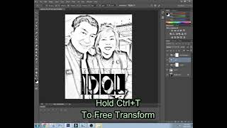 Photoshop CS6 - Canistel Tutorial #2 / Pencil Drawing Effect screenshot 3