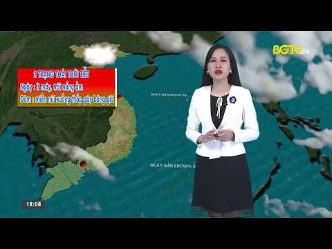 Video Bản tin thời tiết ngày 04 - 12 - 2019 - youtube