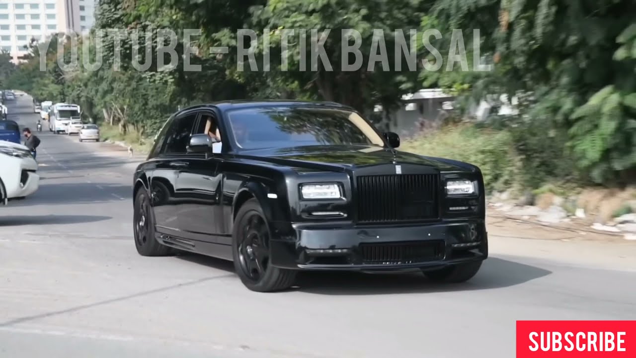 Rolls Royce Phantom Series II | India | Public Reactions | Power | MAFIA | Telangana | Hyderabad |