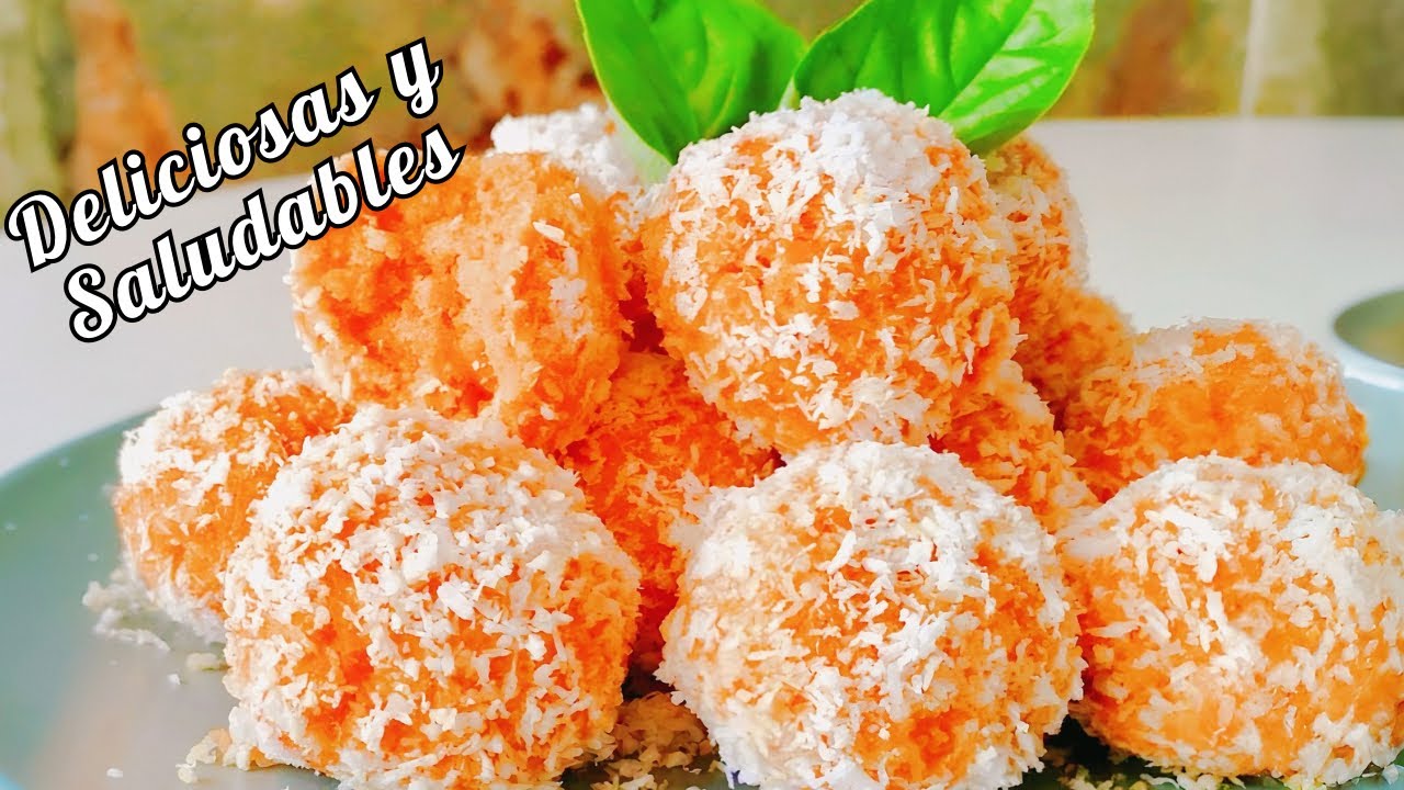 Bolitas de Zanahoria y Coco: Delicia Saludable en Minutos