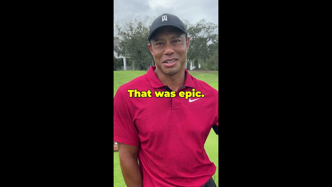 Whos The Best Celebrity Golfer Tiger Has Ever Played Against   shorts
