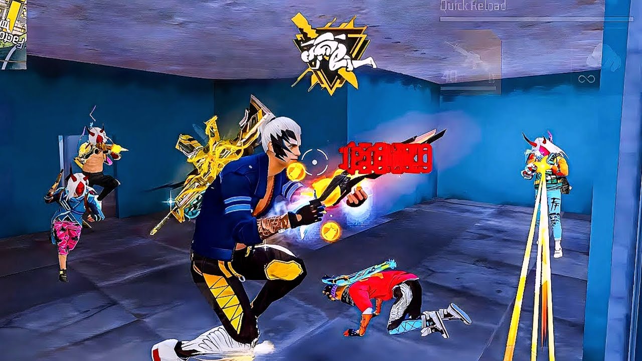 Sks gun 🔥 Impossible challenge 🔥!!2026!! Free fire match booyaah challenge 🔥👿2026!!new challenge!!