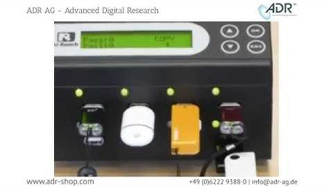 USB Duplicator operation demo ADR1-7USB