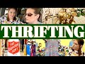 Let me see what she’s all about! Come THRIFT SHOPPING AT SALVATION ARMY + I have a HAUL
