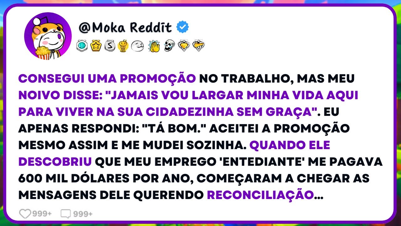 Consegui Uma Promoção No Trabalho, Mas Meu Noivo Disse: 