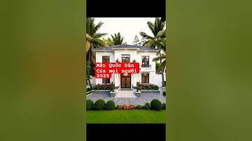 Biệt thự 2 tầng - phong cách Tân Cổ Điển - mái Nhật - Quốc Dân Mẫu.  #ktsdamtuan #xaydunggiaminh