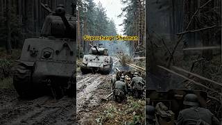 Hürtgen Forest Battle: Sherman Tank Mobility vs German Anti Tank Guns #shorts#wwii#shermantank