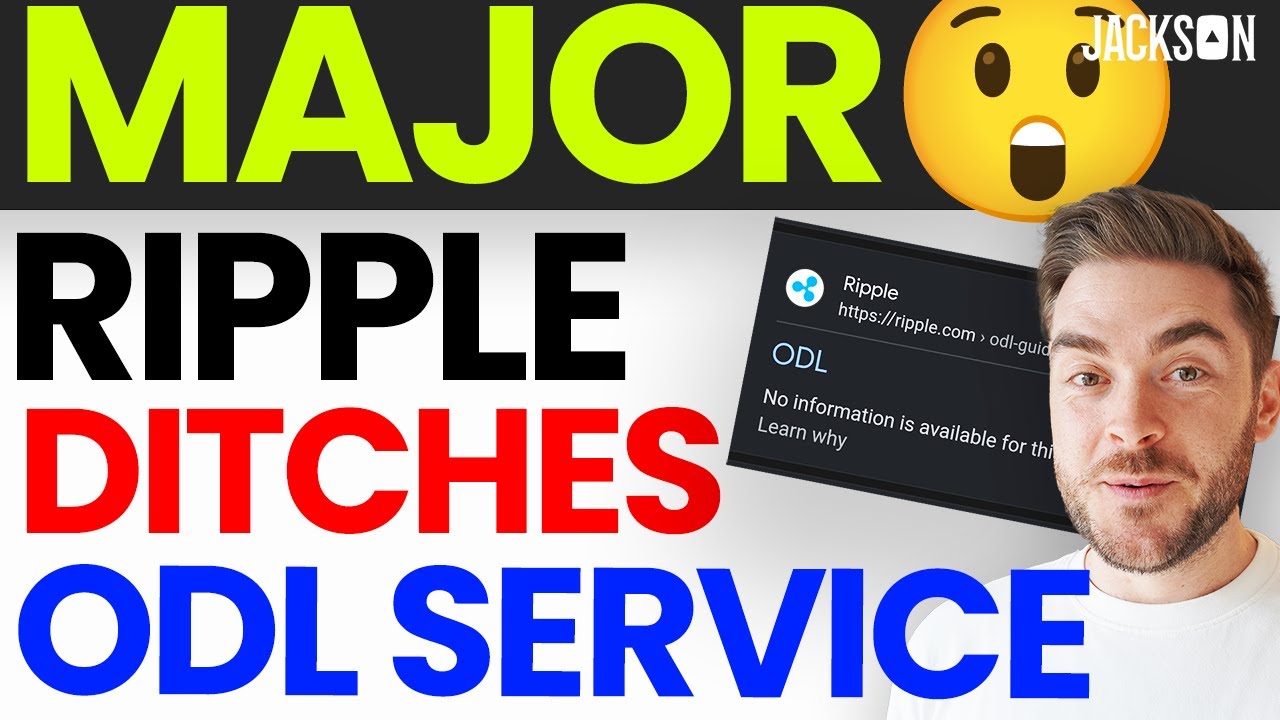 Why Have Ripple Removed All Trace Of ODL?