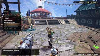 MONSTER HUNTER RISE #35 | Master Rank 3*!! Derrotando Barioth e Almudron!!