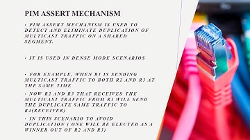 PIM Assert Mechanism