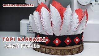 Kreativitas Topi Karnaval Anak 17 Agustusan Ala Ala Adat Papua