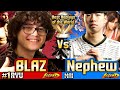 🔥 SF6 (BLAZ vs NEPHEW!!!)🔥Ryu vs Mai Shiranui ▰ Street Fighter 6 Gameplay