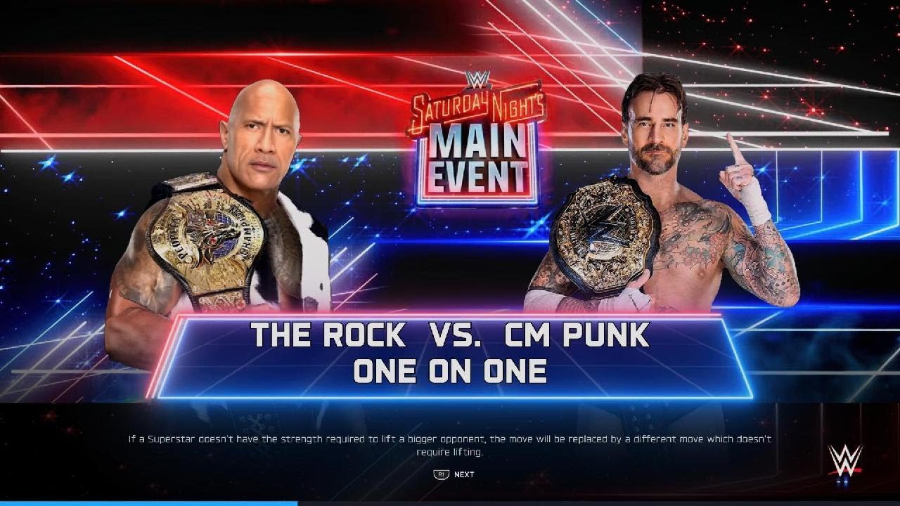 Cmf Punk Rocker The Rock Vs Cm Punk - YouTube