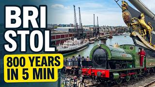 800 Years in 5 minutes: A Walk in Bristol, England