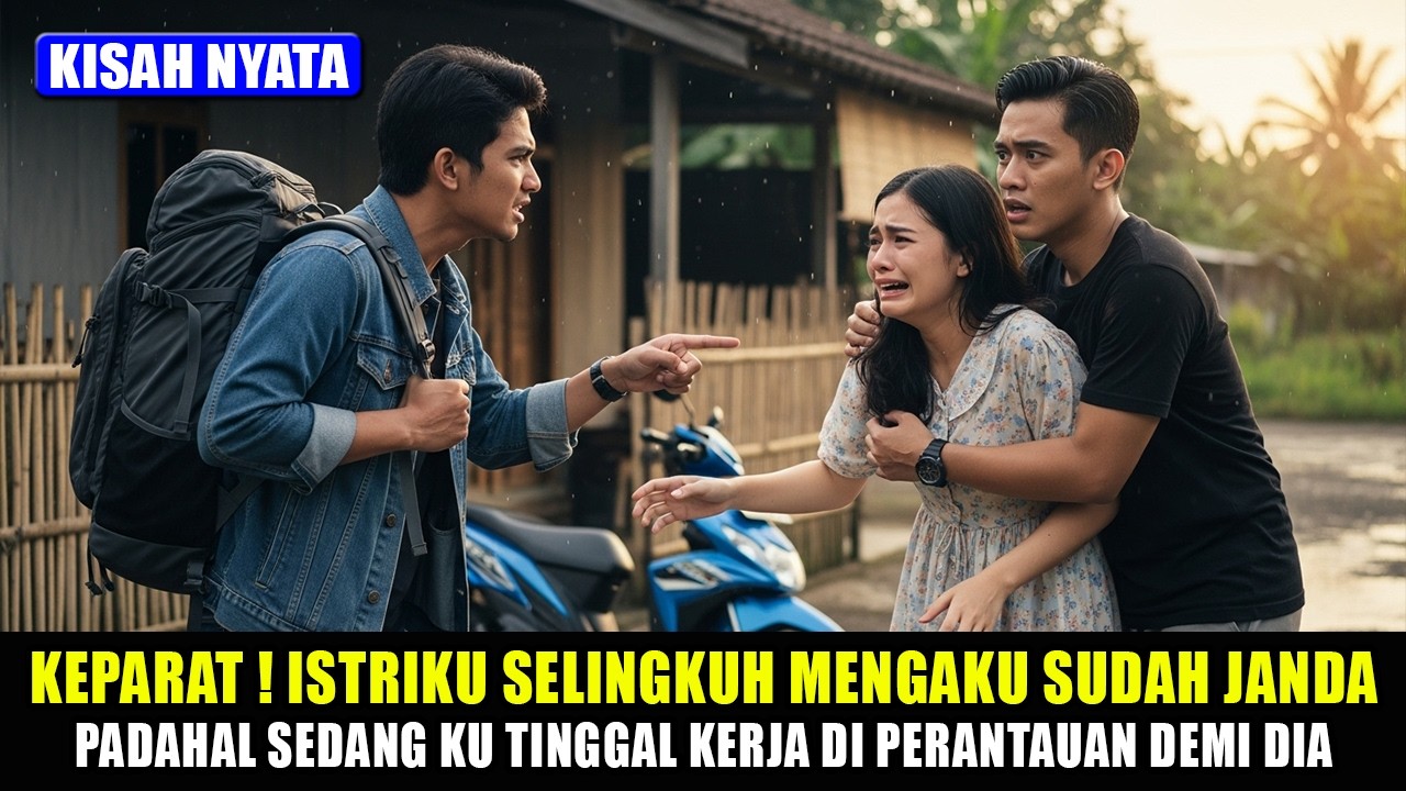 Aku Bekerja Keras di Perantauan, Tak Tahu Istriku Mengaku Janda di Belakangku - Kisah Nyata