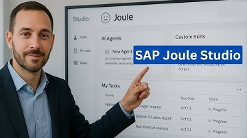 Custom SAP AI Agents? YES, with SAP Joule Studio! #AIinSAP #SAPJoule