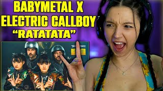 BABYMETAL x Electric Callboy  RATATATA | FIRST TIME REACTION (OFFICIAL VIDEO)