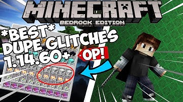 *BEST* Duplication Glitches For 1.14.60+ Minecraft Bedrock Duplication Glitch (PS4, XBOX, MCPE)