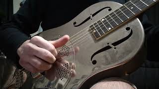 1930 National Style 0 Resonator demo...Johnny Winter &quot;I&#39;m Yours And I&#39;m Hers&quot;