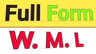 Full form of WML|WML ka arth likhiye|WML ka full form|Study go|