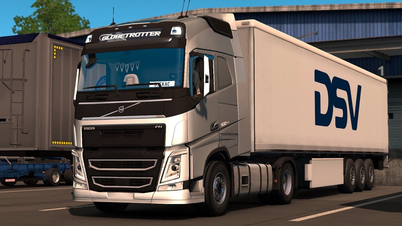 ETS 2 Volvo FH 500 Euro 6 Trip Jönköping Gdynia