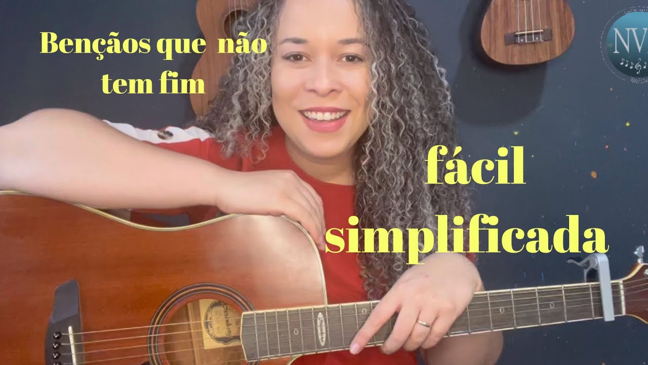 Bençãos que não tem fim- Isadora Pompeo- aula violão Simplificada