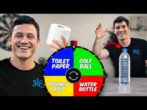 We Let a Wheel Decide Our Trick Shots 