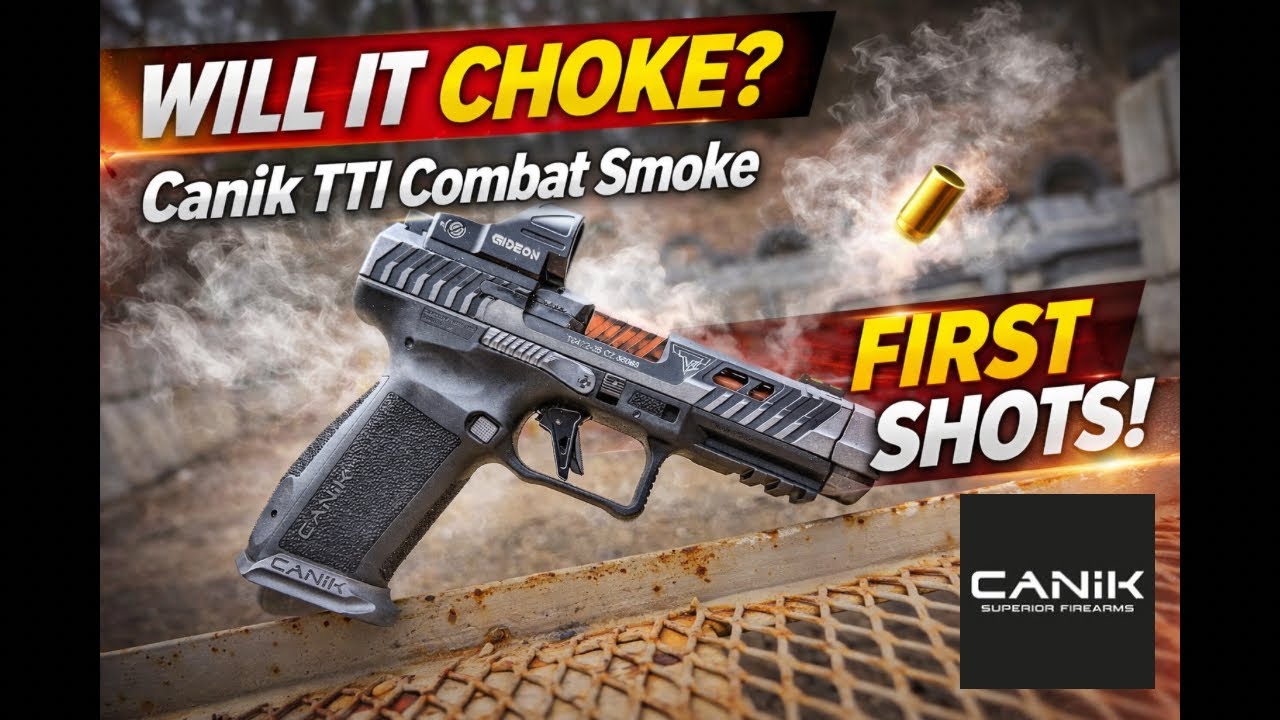 tti tobacco Industry Transformation CANiK TTI Combat Smoke 9mm: