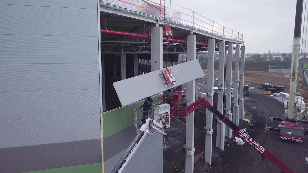 Projektvideo VIAVAC kompakt 4Flex : Wandmontage Cladding Point