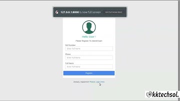 Django Tutorial For Beginners PART-8 | Online Examination System | Coding
