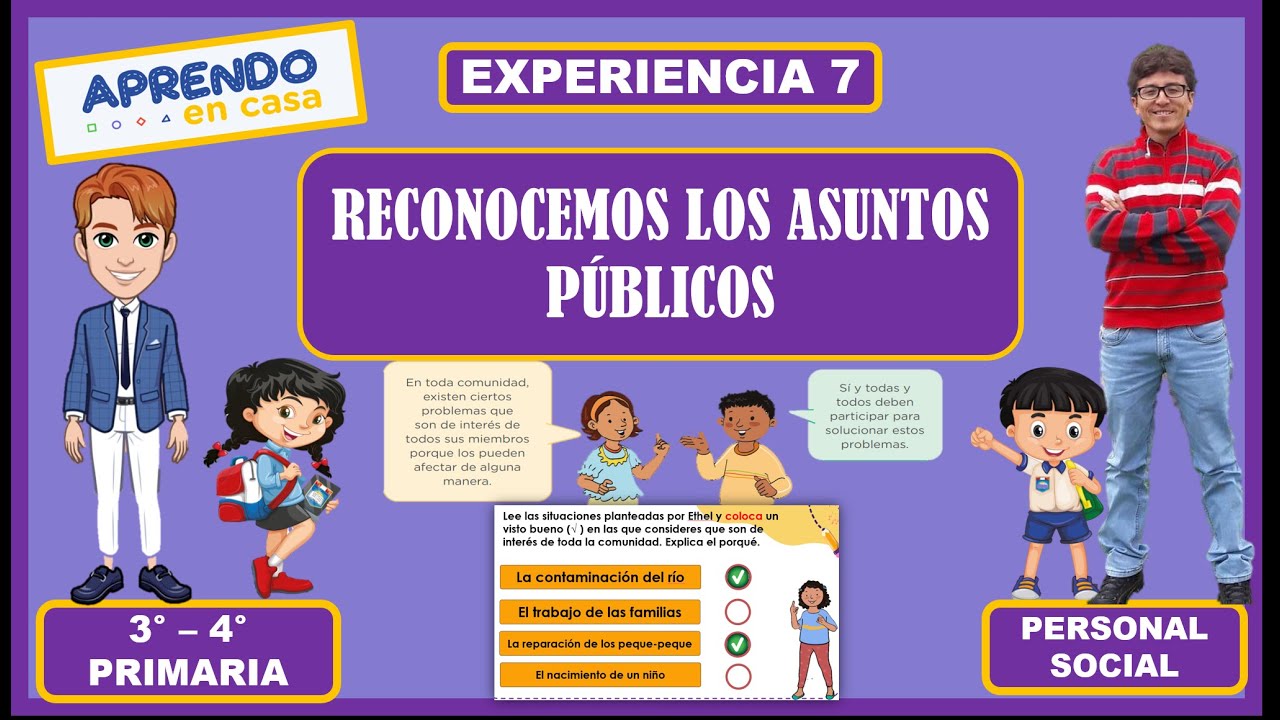 Reconocemos los asuntos públicos - YouTube