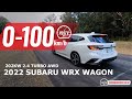 Subaru wrx sportswagon levorg 2022 0100 kmh et son du moteur