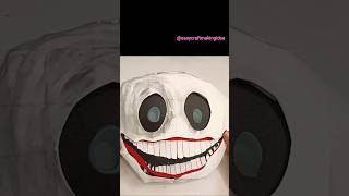 prototype mask of poppy playtime | part 2 | gaming mask #poppyplaytime #prototype #halloweenmask
