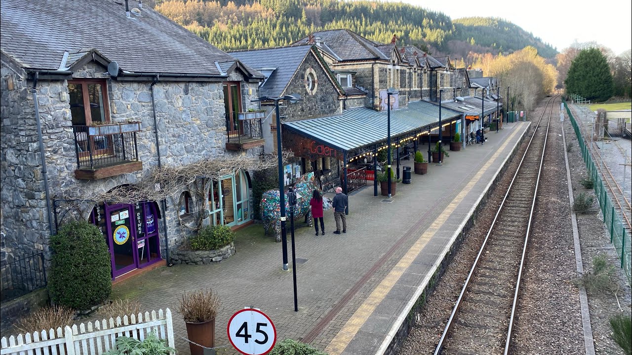 Exploring Wales “Betws-y-Coed” Station & “Conwy Valley” Railway. 26th February 2022 #arthurgrowler