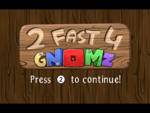 2 Fast 4 Gnomz (Wii) - 100% Longplay (No Deaths)