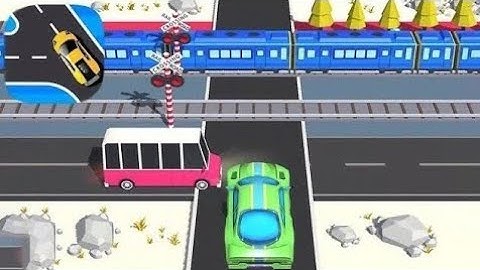 Traffic Run Level All Levels Gameplay Android iOS game -  Track Chasing Train|Stage 130-135|