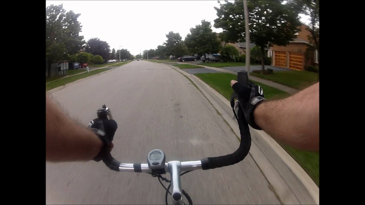 Bullhorn Handlebar With A Twist Shifter Youtube