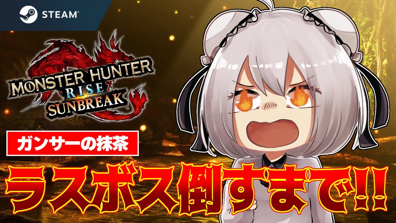 【終盤!!】ラスボス倒すまで一気にソロガンランスで攻略していくぞ！【モンハンライズ：サンブレイク配信】