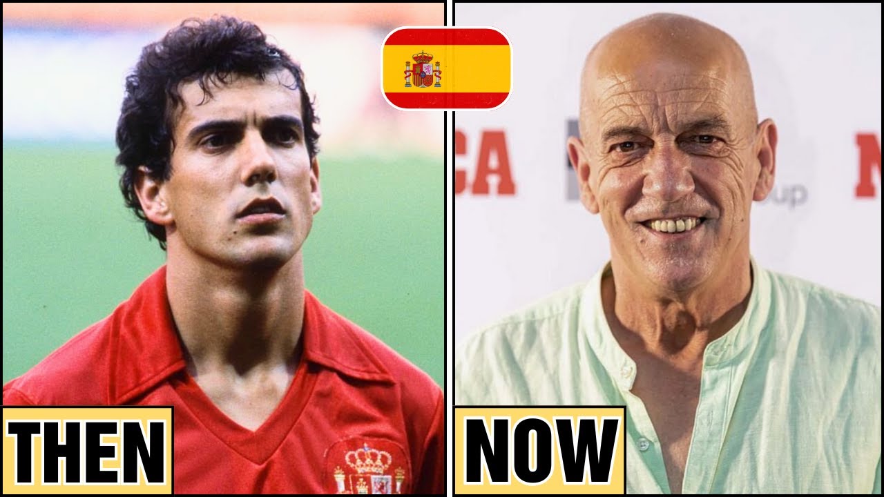Spain 🇪🇸 EURO 1984 Squad – Then and Now