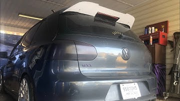 How To Make A Custom DIY Spoiler | VW Golf Mk6 GTI