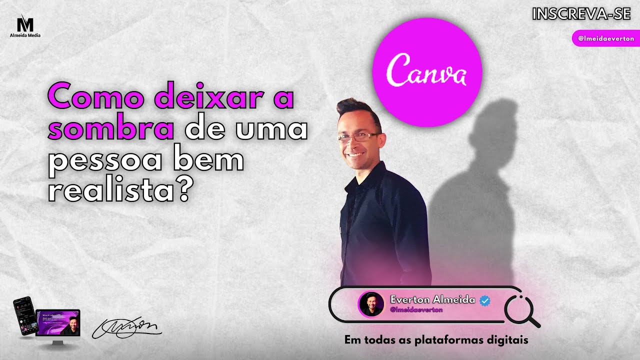 Como deixar a sombra de uma pessoa bem realista?