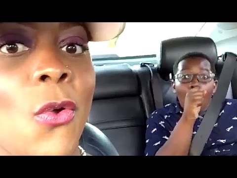 Kid Gets Caught Flipping Off His Mom Hilarious