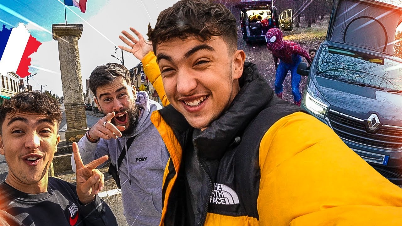 Une journée en VAN avec LeBouseuh (On est allé pile au milieu de la France mdrr)
