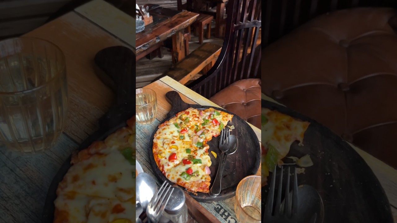 DAY – 313 (Italian Lunch)🇮🇹 #minivlog #food #italy #vlog  #friends #reels #friends #pizza #fun #2025