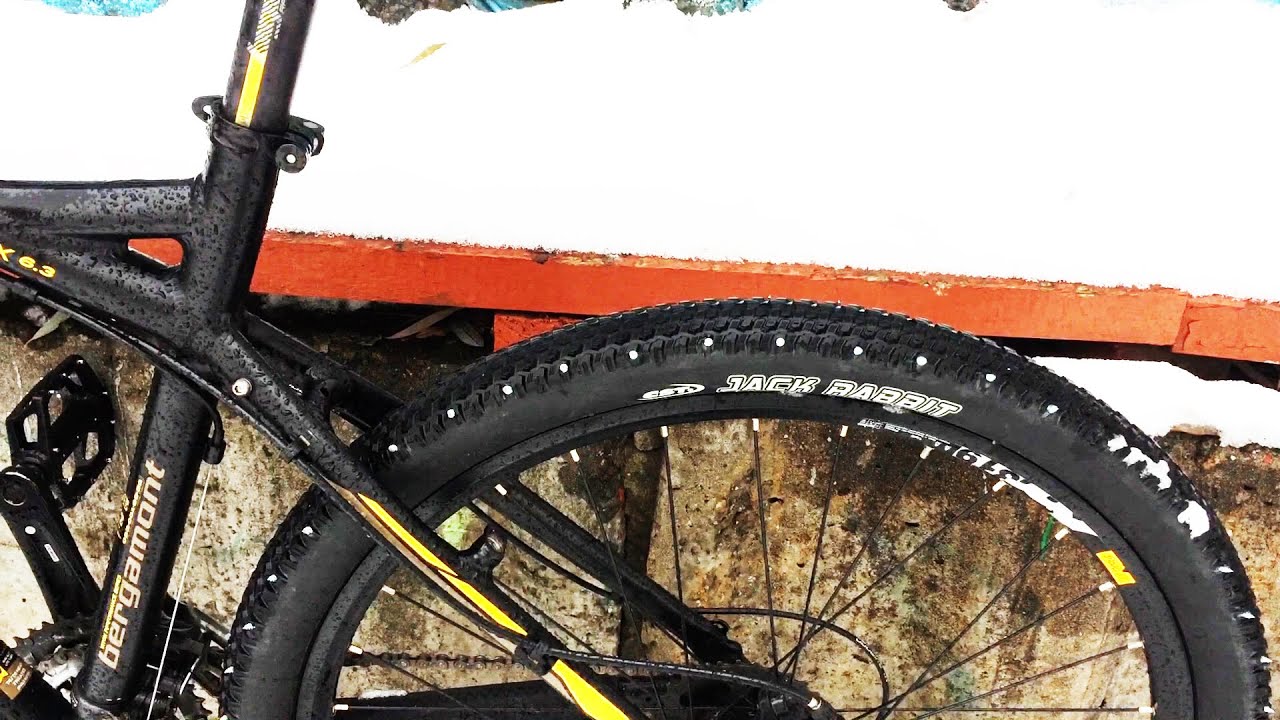 Как зашиповать велосипедные покрышки своими руками - фото